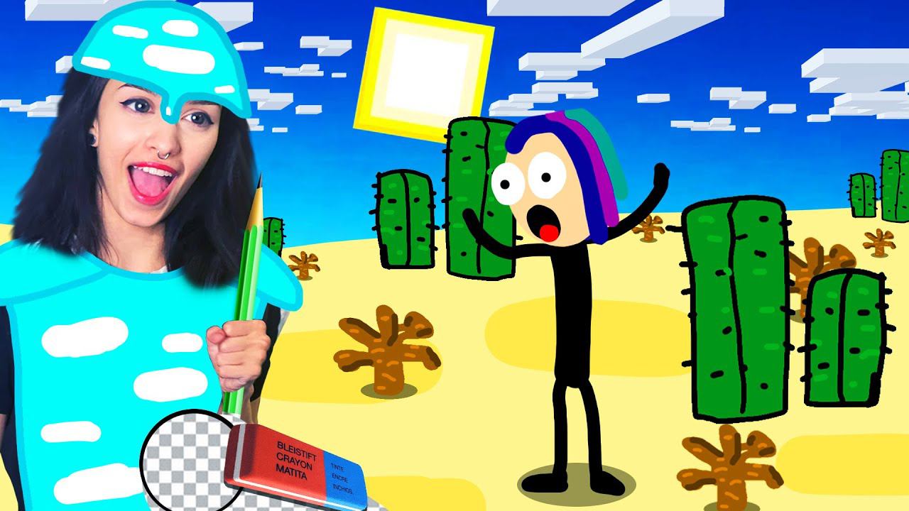 ПОЧЕМУ МОЙ СКИН СТАЛ НАРИСОВАННЫМ В МАЙНКРАФТ смотреть онлайн