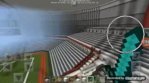 Minecraft pe mapa de (Biggest stadium)