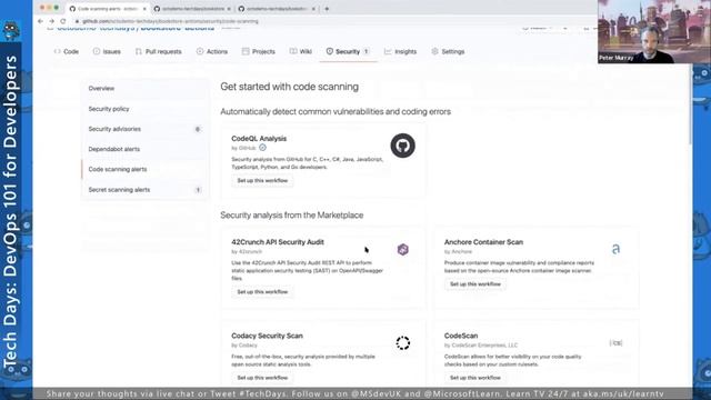 Implementing DevSecOps using GitHub Advanced Security and Dependabot смотреть онлайн