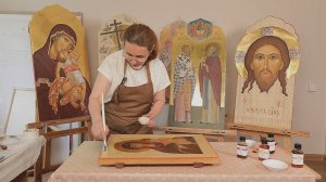 "Советы экспертов". Стриевская Вера Владимировна  о двухслойном покрытии икон.