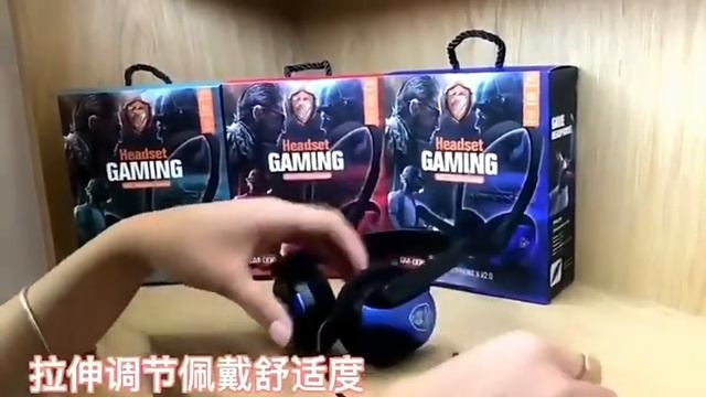 Наушники компьютерные Gaming Headset GM-006 с микрофоном смотреть онлайн