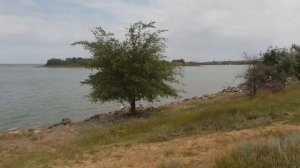 Цимлянское водохранилище на реке Дон. Волгоградская и Ростовская область