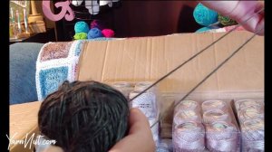 Ice Yarns Unboxing - Metallic Yarns & Crochet Thread Yarn Haul - Yarn Nut