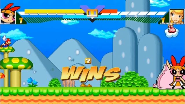 Blossom (Powerpuff Girls) vs Princess Peach (Super Mario) - Ultimate Mugen Fight 2017 смотреть онлайн