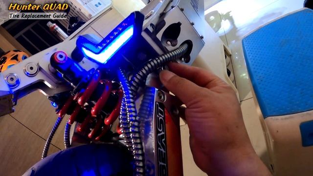 ?[Multilingual sub]13" Tubeless Tire Replacement for "HUNTER QUAD" only⚡Electric hyper scooter/전동킥보 смотреть онлайн