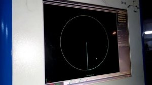 Шпоночный паз и расточка отверстия рядом на DK7725