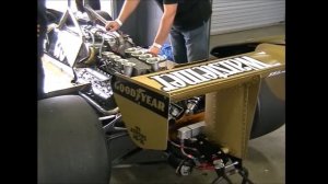 ex-Patrese Arrows FA1 Cosworth DFV idle, revving & fly bys | Phillip Island Classic 2012