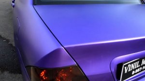 Mitsubishi Lancer 9 в пленке TeckWrap matte chrome-Violet