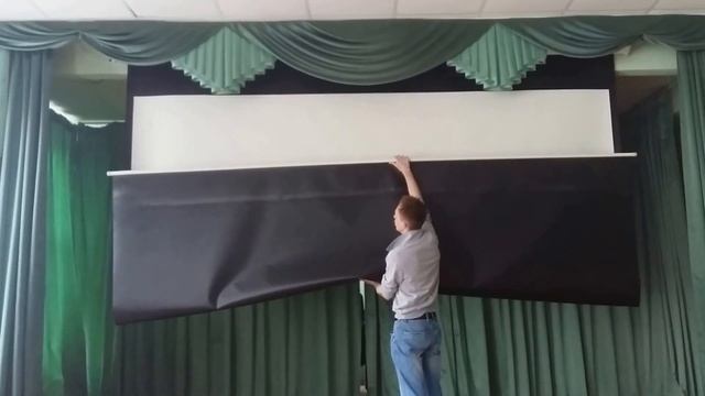 Не работает экран с электроприводом