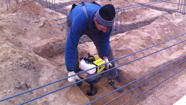 Бурение свай для фундамента смотреть онлайн