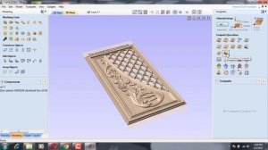how to import stl file aspire and create machine toolpath
