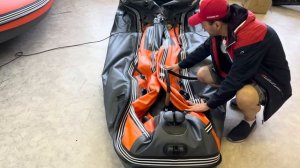 Как сложить лодку Reef Triton Skat