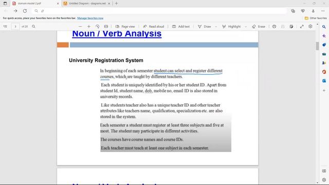 Domain Model with Example | Part-02 | Software Design and Analysis Free Course | Lecture-17 | SDLC смотреть онлайн