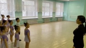 Открытый урок "Ритмика" 1 кл 2022. преподаватель Протопопова Ульяна Юрьевна