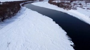 Камчатка, 13 кордон, Зимняя рыбалка на реке Авача, март 2023 г.