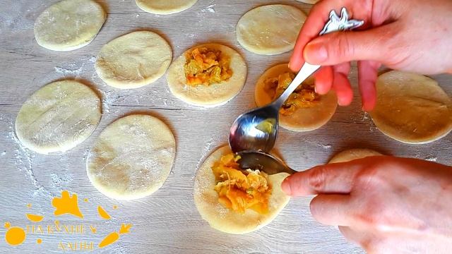 Жареные Пирожки С Капустой. Очень Вкусные!! Самый Быстрый Рецепт.