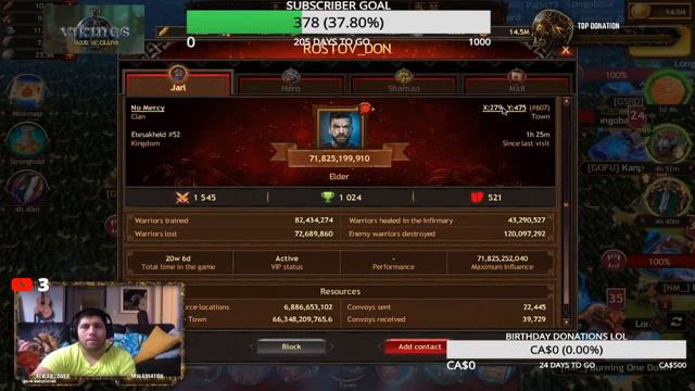Vikings: War of Clans - playing and testing new stream platform смотреть онлайн