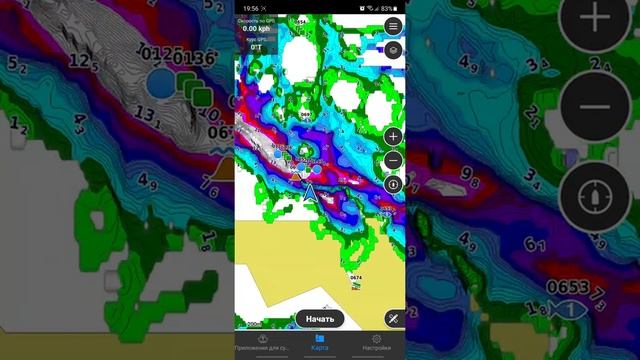 Как смотреть карты глубин QD на смартфоне. ActiveCaptain. QuickDraw contours. Эхолоты Garmin.
