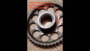 how to repair starter clutch/freilauf on Kawasaki  KLE 500