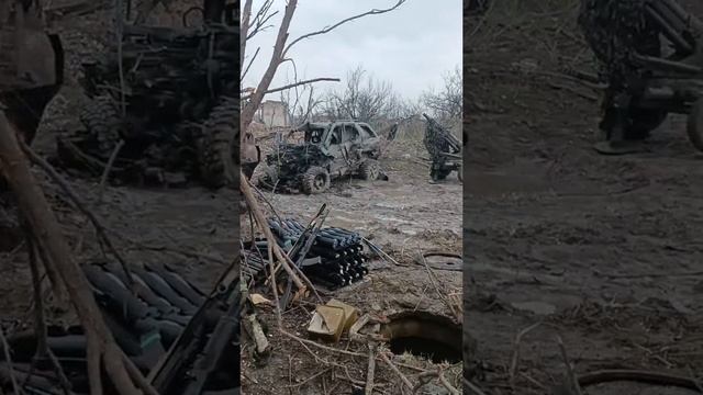 Артиллеристы ВС РФ накрыли группу ВСУшников.