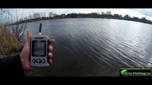 Карповый кораблик ARM-FISHING MINI с Китайским эхолотом Lucky FFW718