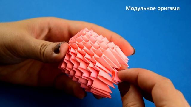 Как сделать цветок тюльпан из бумаги (оригами из модулей). Пошаговая сборка, мастер класс