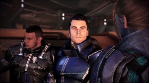 Kaidan and Shepard just staring at each other for two and a half minutes