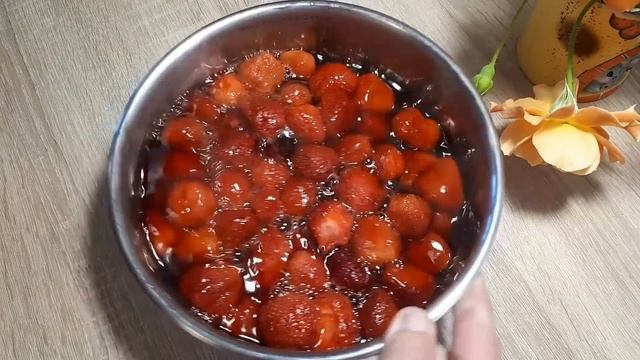 КЛУБНИЧНОЕ ВАРЕНЬЕ БЕЗ ЗАГУСТИТЕЛЕЙ- ВКУС МЯГКИХ ЦУКАТОВ