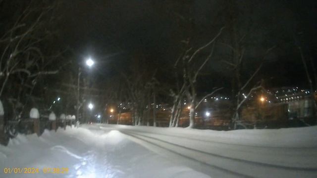 Видео за 01.01.2024 года вид передней камеры смотреть онлайн