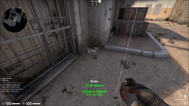 CS:GO | The BEST Practice Map | Peek, Prefire, Smoke, Molly, Flash Practice Tutorial Modes