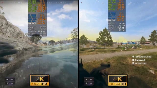Call of Duty Warzone | 1440p vs 2160p | RTX 2070 | i9 9900K | 64GB RAM | 500GB SSD смотреть онлайн