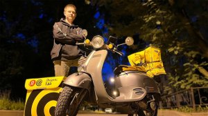 РАБОТА НОЧЬЮ в Яндекс Доставке. Сколько заработал? | Яндекс Курьер | СПБ