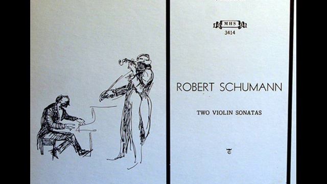 Schumann / Totenberg / Balsam, 1960s: Violin Sonata No. 2 in D minor, Op. 121 - Complete