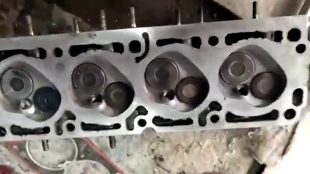 ремонт двигателя+голова(часть 2) смотреть онлайн