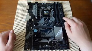 Распаковка и обзор материнской платы ASUS PRIME Z370-P