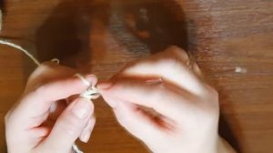 Двойная полая резинка. Вязание на 2 спицах по кругу