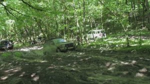 Что может Pajero II на лысой МТ резине?