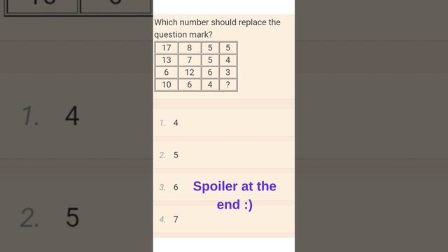 Puzzle number 3 | Spoiler at the end #puzzle #challenge #tricks #iq #numbers