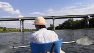 Двухдневный водный поход на байдарке по реке Быстрая Сосна. Август 2021г.