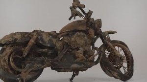 Восстановление заброшенного мотоцикла Harley Davidson
