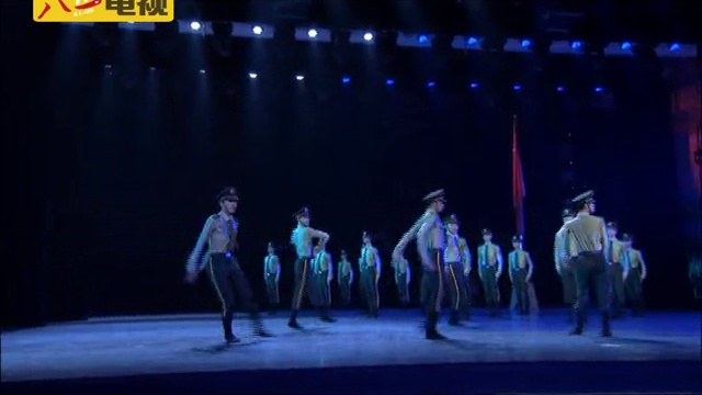 Китай - Танец "Военная песня"