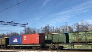 ПОЕЗДКА НА ЭС2Г 042 сообщением БАЛТИЙСКИЙ ВОКЗАЛ—КАЛИЩЕ.Поездка от Сосновой Поляны до КАЛИЩЕ