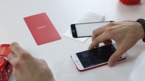 Распаковка красного iPhone 7 Plus