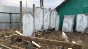 Часть 1 - Строительство сарая, коровника-козовника своими руками в ЛПХ Фроловых