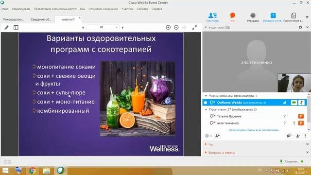 Вебинар 7  Разгрузочные дни