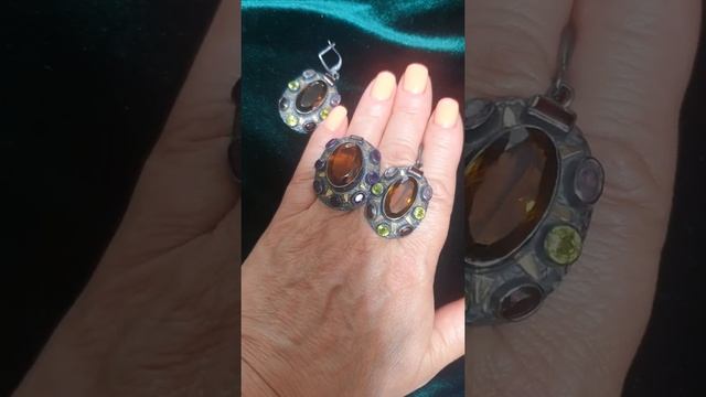 Натуральные камни в серебре ( продолжение истории) смотреть онлайн