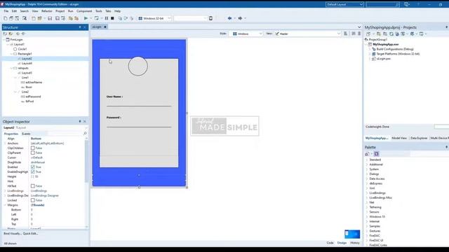 Android app development tutorial - User Interface using delphi 10.4 & sqlite for beginners (Part-1) смотреть онлайн