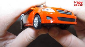 Моделька машины Toyota Corolla масштаб 1:43. Про машинки.