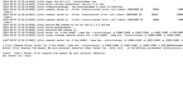 Unix & Linux: DB2 developer community edition hangs at "Starting docker containers..." смотреть онлайн