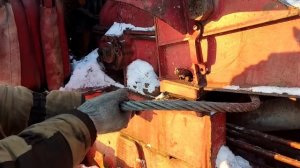 ТТ-4. Замена силового троса. Лёд в топливном баке.